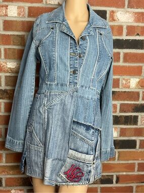 LONG LENGTH DENIM JACKET